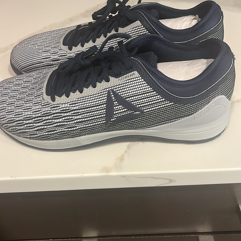 NWT Reebok Men's CrossFit Nano 8.0 Flexweave Cross Trainer Size 11. Navy / Grey